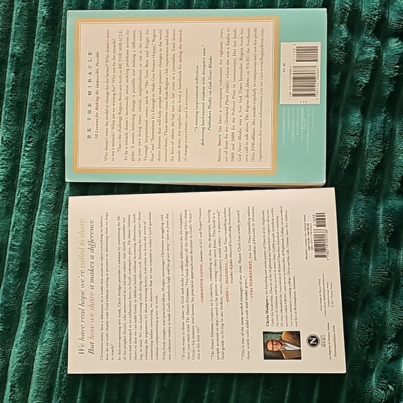 The Daniel Dilemma & Be The Miracle Books Religious - Picture 2 of 2